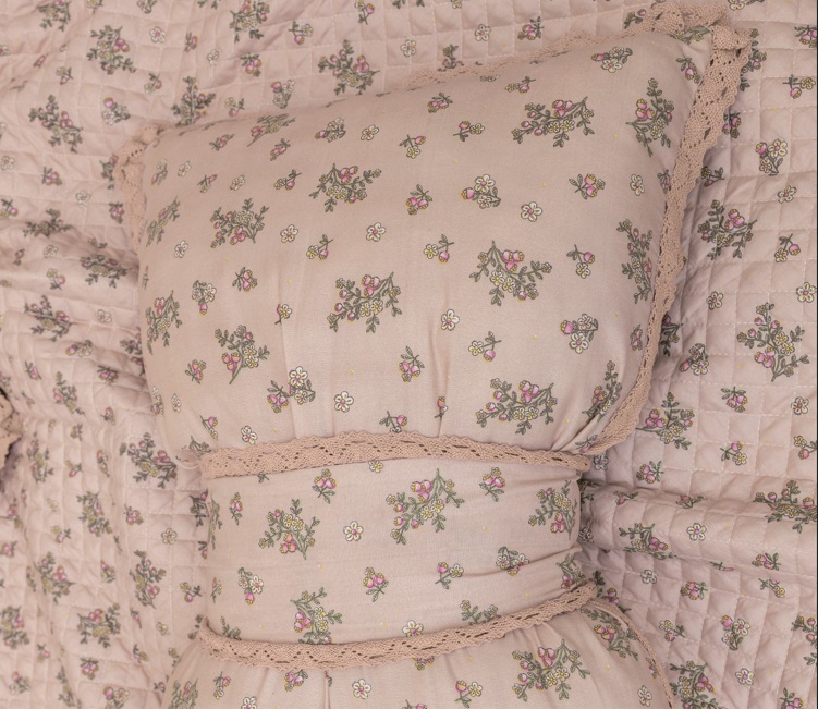 Cuscino fiocco CUOR DI MAGNOLIA - 40x60 cm - L'Atelier17